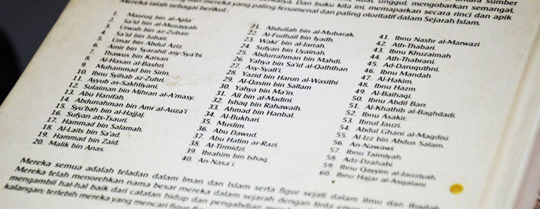 Biografi 60 Ulama Ahlus Sunnah